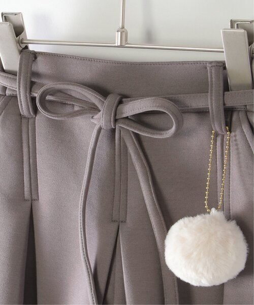 ikka（イッカ）の「【洗濯機で洗える／親子コーデ】ダンボールポンポン付きキュロット（120~160cm）（その他パンツ・キッズ・ベージュ/モカ・130/140/150/160/120）」の17枚目の写真