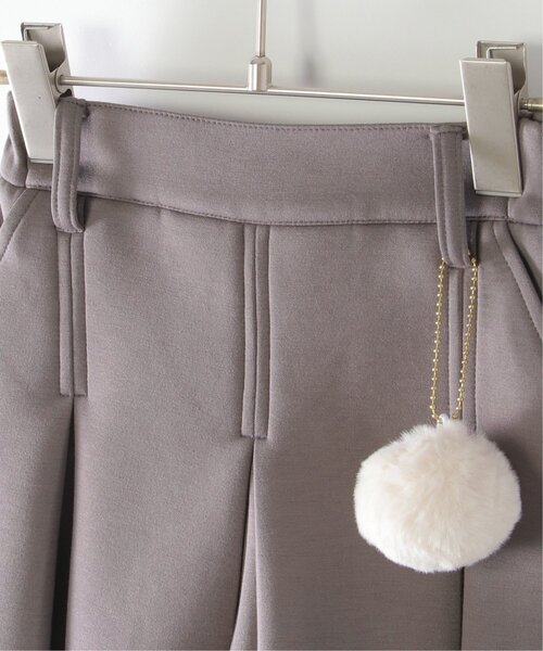 ikka（イッカ）の「【洗濯機で洗える／親子コーデ】ダンボールポンポン付きキュロット（120~160cm）（その他パンツ・キッズ・ベージュ/モカ・130/140/150/160/120）」の16枚目の写真