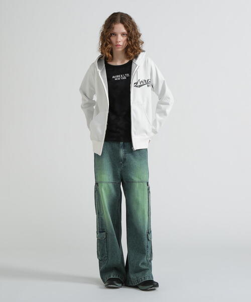 WEB&DEPOT限定》BONDING ZIP PARKA/ボンディングジップパーカー