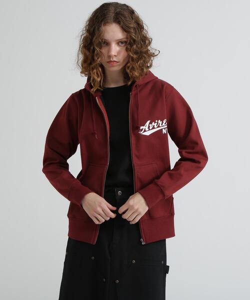 AVIREX(アヴィレックス)の「《WEB&DEPOT限定》BONDING ZIP PARKA/ボンディングジップパーカー(パーカー・レディース・その他/ブラック/ホワイト/グレー・F)」の18枚目の写真