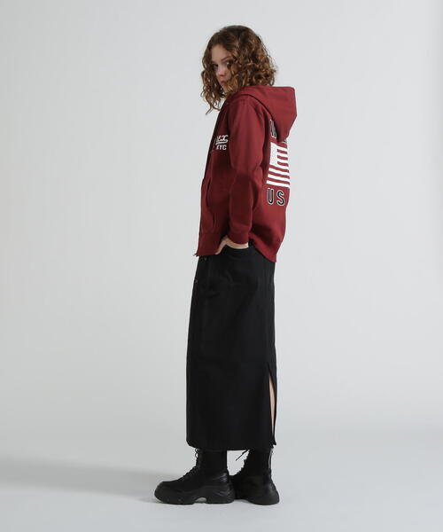 WEB&DEPOT限定》BONDING ZIP PARKA/ボンディングジップパーカー