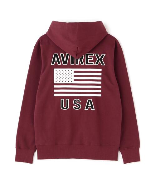 AVIREX(アヴィレックス)の「《WEB&DEPOT限定》BONDING ZIP PARKA/ボンディングジップパーカー(パーカー・レディース・その他/ブラック/ホワイト/グレー・F)」の14枚目の写真