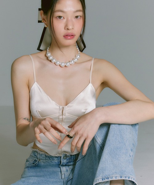 VINTAGE HOLLYWOOD(ビンテージハリウッド)の「●VIVID FLOW RING_7COLOR(リング・レディース・グリーン/アクア/ピンク/パープル/イエロー/オレンジ/ブラック・13/11)」の16枚目の写真