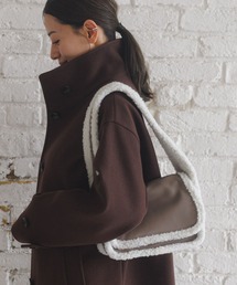 LAKOLE | ムートン風フラップショルダーバッグ / 140069(ショルダーバッグ)