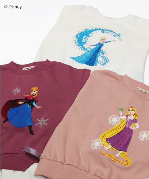 SKAPE（エスケープ）の「〈ﾃﾞｨｽﾞﾆｰ〉ｽｿﾌﾘﾙﾄﾚｰﾅｰ（スウェット・キッズ・ホワイト/ピンク/パープル・80ｃｍ/90cm/100cm/110cm/120cm/130cm）」の16枚目の写真