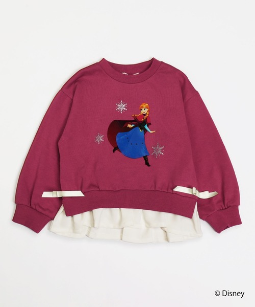 SKAPE（エスケープ）の「〈ﾃﾞｨｽﾞﾆｰ〉ｽｿﾌﾘﾙﾄﾚｰﾅｰ（スウェット・キッズ・ホワイト/ピンク/パープル・80ｃｍ/90cm/100cm/110cm/120cm/130cm）」の12枚目の写真