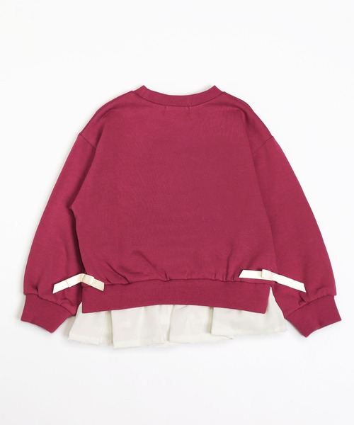 SKAPE（エスケープ）の「〈ﾃﾞｨｽﾞﾆｰ〉ｽｿﾌﾘﾙﾄﾚｰﾅｰ（スウェット・キッズ・ホワイト/ピンク/パープル・80ｃｍ/90cm/100cm/110cm/120cm/130cm）」の10枚目の写真