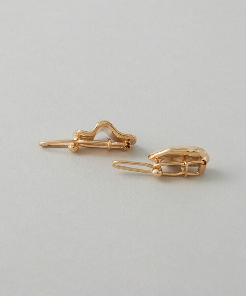 CITEN（シテン）の「＜CITEN＞ ２セット ニュアンスクリップ（バレッタ/ヘアクリップ・レディース・シルバー/ゴールド・FREE）」の5枚目の写真