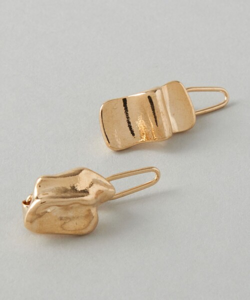 CITEN（シテン）の「＜CITEN＞ ２セット ニュアンスクリップ（バレッタ/ヘアクリップ・レディース・シルバー/ゴールド・FREE）」の7枚目の写真