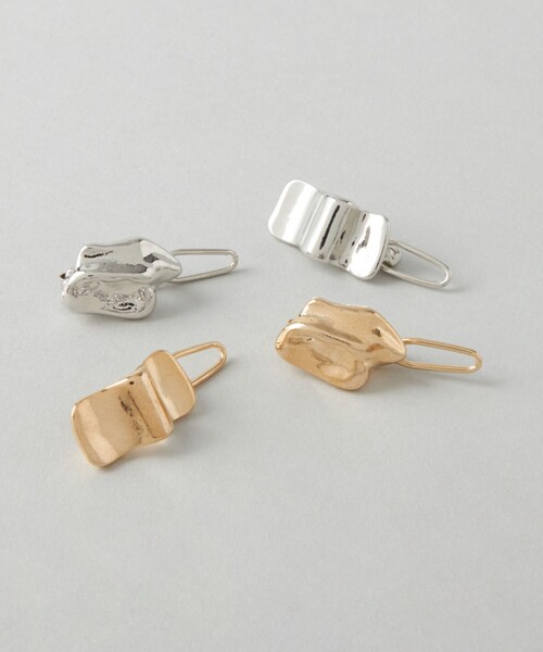 CITEN（シテン）の「＜CITEN＞ ２セット ニュアンスクリップ（バレッタ/ヘアクリップ・レディース・シルバー/ゴールド・FREE）」の11枚目の写真