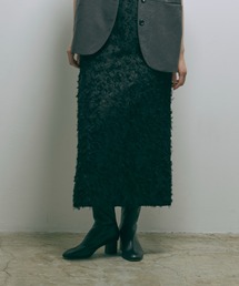 Fringe Jacquard Skirt
