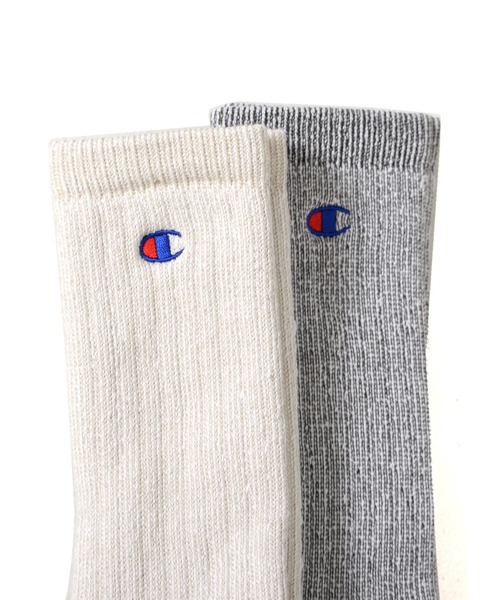 Champion（チャンピオン）の「【Champion】CMSBA001 フルレングスソックス2P/チャンピオン/2足セット（ソックス/靴下・メンズ・マルチ・25cm～27cm）」の4枚目の写真