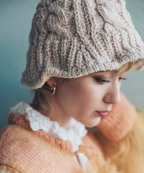 ORIENT(オリエント)の「NOCHE【ノチェ】(ハット・レディース・アイボリー/ブラック・FREE)」の12枚目の写真