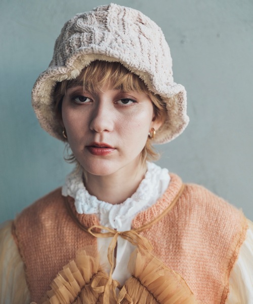 ORIENT(オリエント)の「NOCHE【ノチェ】(ハット・レディース・アイボリー/ブラック・FREE)」の13枚目の写真