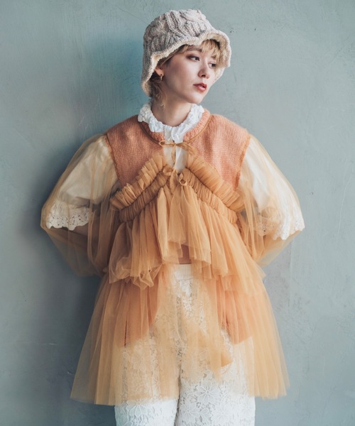 ORIENT(オリエント)の「NOCHE【ノチェ】(ハット・レディース・アイボリー/ブラック・FREE)」の11枚目の写真