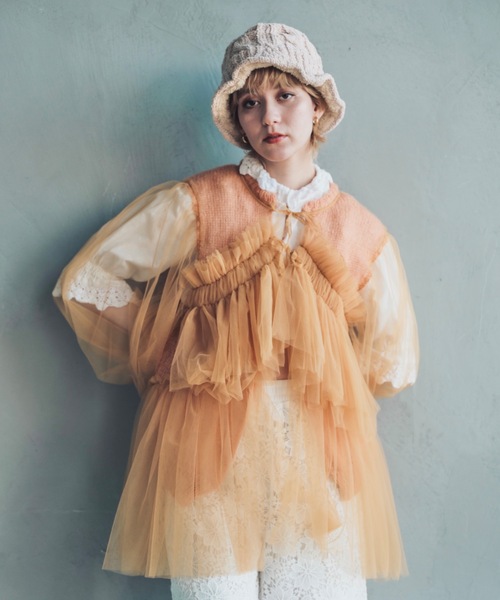 ORIENT(オリエント)の「NOCHE【ノチェ】(ハット・レディース・アイボリー/ブラック・FREE)」の9枚目の写真