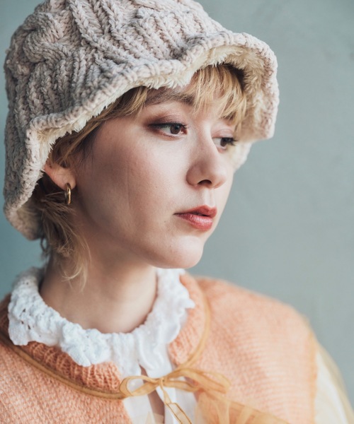 ORIENT(オリエント)の「NOCHE【ノチェ】(ハット・レディース・アイボリー/ブラック・FREE)」の15枚目の写真