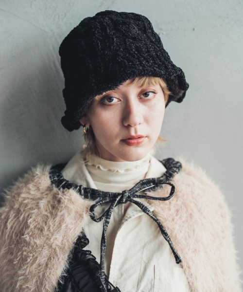 ORIENT(オリエント)の「NOCHE【ノチェ】(ハット・レディース・アイボリー/ブラック・FREE)」の17枚目の写真