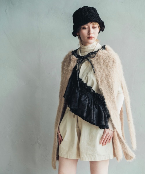 ORIENT(オリエント)の「NOCHE【ノチェ】(ハット・レディース・アイボリー/ブラック・FREE)」の4枚目の写真