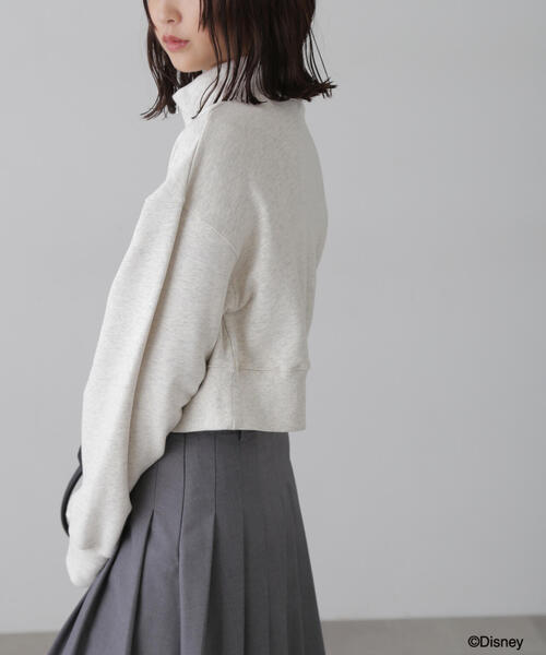 FREE'S MART(フリーズマート)の「〈ディズニーコレクション〉ハーフジップスウェット(スウェット・レディース・ホワイト/ブラック・FREE)」の18枚目の写真