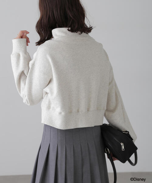 FREE'S MART(フリーズマート)の「〈ディズニーコレクション〉ハーフジップスウェット(スウェット・レディース・ホワイト/ブラック・FREE)」の20枚目の写真