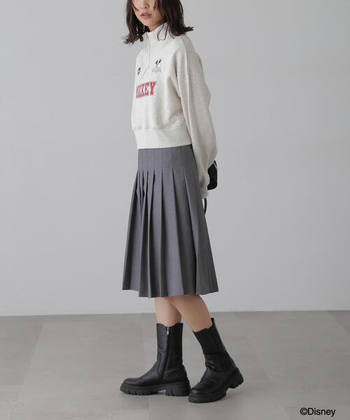 セール】〈ディズニーコレクション〉ハーフジップスウェット