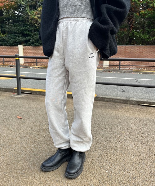CITEN(シテン)の「<CITEN>スウェットパンツ(スウェットパンツ・メンズ・ネイビー/ライトグレー/ブラック/ライラック/イエロー/ダークグレー/オフホワイト・M/S/L)」の1枚目の写真