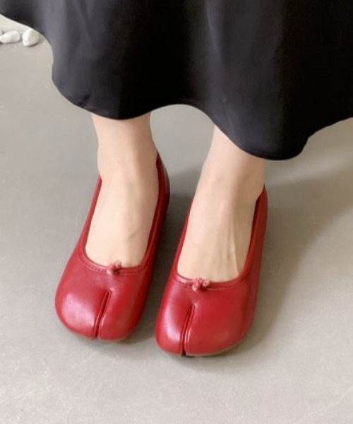 AMELY（エミリー）の「足袋 パンプス（パンプス・レディース・レッド/ブラウン/ブラック/アイボリー/シルバー/グリーン系その他・39/38/37/36/35/40）」の5枚目の写真