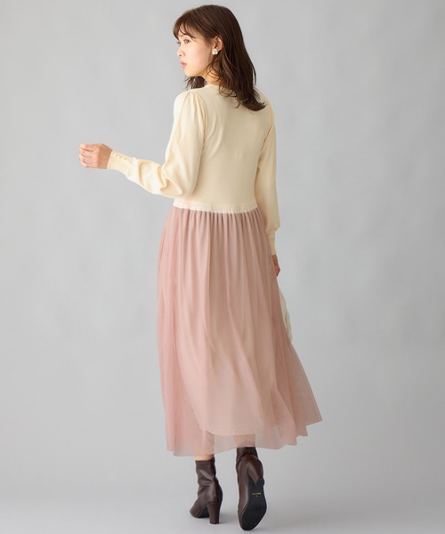 alotta(アロッタ)の「欲しいが詰まった!ドッキングワンピース(ワンピース・レディース・ブルー/ブラック/ピンク・3L/LL/L/M)」の20枚目の写真