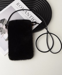 ALWAYS GOOD TIME | ファースマホショルダー/マルチケース(ショルダーバッグ)