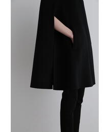 ルフィル　LEPHIL ピュアカシミア　ノーカラー　コート ルフィルLEPHIL ピュアカシミアノーカラーコート