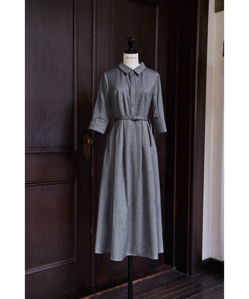 Her lip to（ハーリップトゥー）の「Allure Belted Shirt Dress