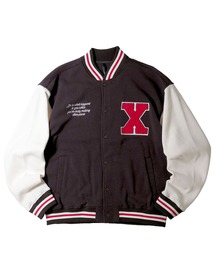 Starting Over（スターティングオーバー）の「felt patch sweat stadium jacket/フェルトパッチ スウェット スタジアムジャケット（スタジャン）」