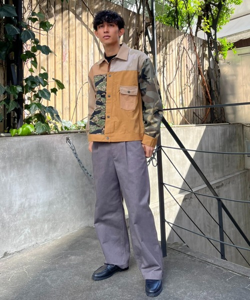 CIAOPANIC(チャオパニック)の「【ZOZO限定】ワイドチノパンツ(チノパンツ・メンズ・ブラック/ライトベージュ/ブラウン/キャメル/ベージュ・M/L/XL/XS/S)」の20枚目の写真