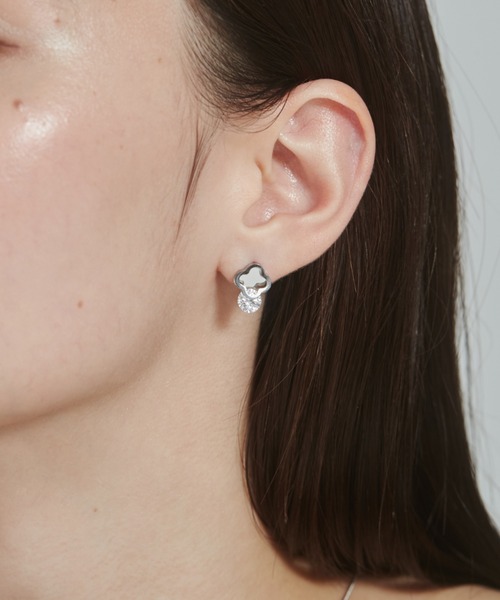 ciite' surgical stainless(シーテサージカルステンレス)の「【 金属アレルギー対応 】 モチーフビジューピアス サージカルステンレス (両耳用)(ピアス(両耳用)・レディース・ゴールド/シルバー・FREE)」の15枚目の写真