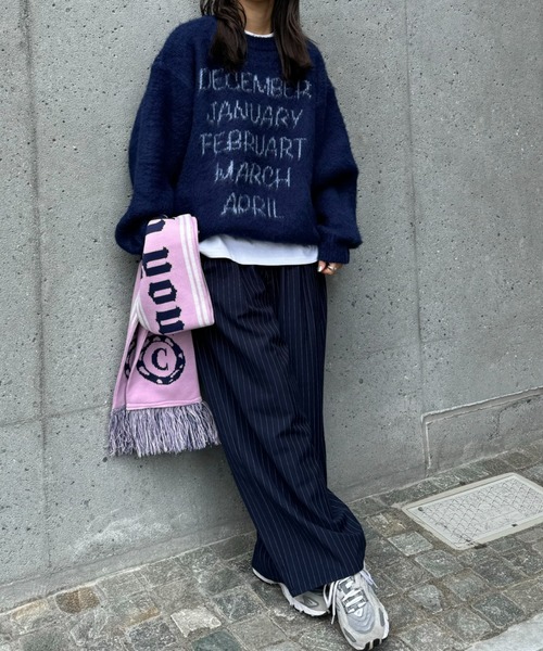 CIAOPANIC TYPY（チャオパニックティピー）の「【UNISEX】サッカーマフラー（マフラー・メンズ・ピンク/グリーン/ネイビー・ONE SIZE）」の15枚目の写真