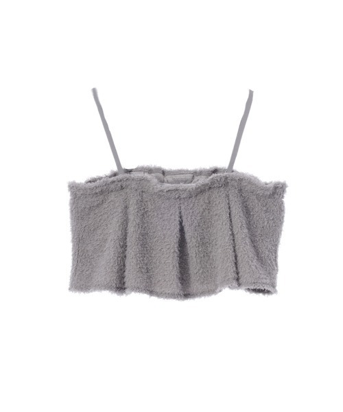 fifth（フィフス）の「ラメフリンジビスチェ（キャミソール・レディース・ブラック/ブラウン/グレー・M）」の12枚目の写真