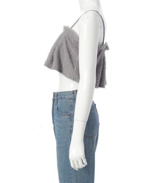 fifth（フィフス）の「ラメフリンジビスチェ（キャミソール・レディース・ブラック/ブラウン/グレー・M）」の14枚目の写真