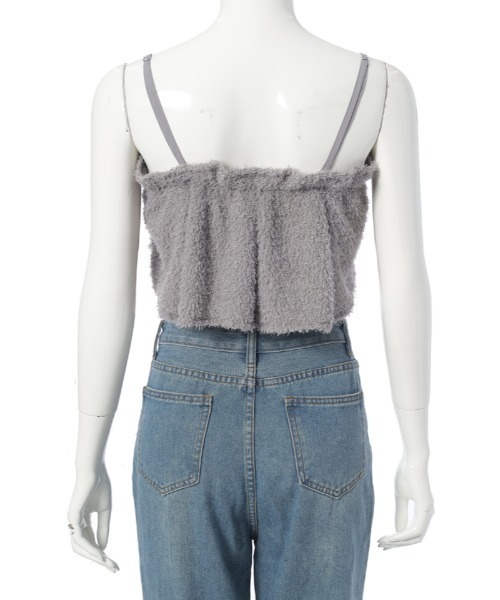 fifth（フィフス）の「ラメフリンジビスチェ（キャミソール・レディース・ブラック/ブラウン/グレー・M）」の15枚目の写真