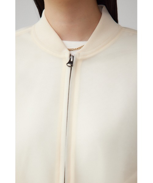 AZUL by moussy(アズールバイマウジー)の「シアーダンボールブルゾン(ブルゾン・レディース・アイボリー/ブラック・FREE)」の20枚目の写真