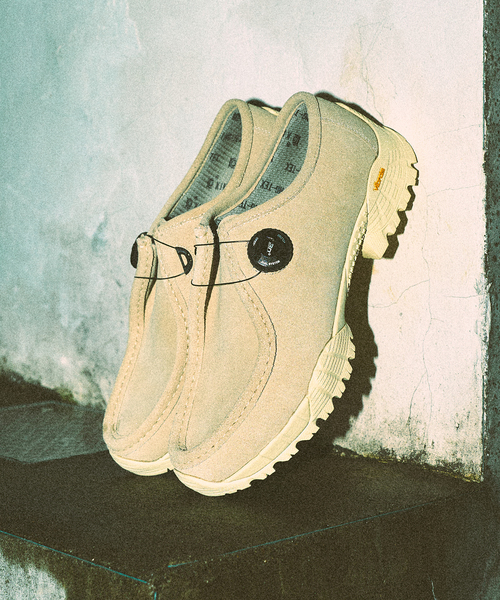 PG（ピージー）の「PG KNOCK2 KTX（スニーカー・メンズ・ベージュ/ブラック・41/42/43）」の3枚目の写真