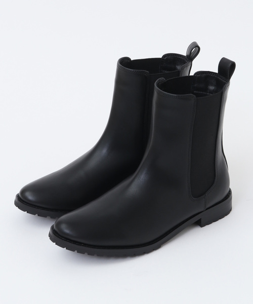 MELROSE claire（メルローズ クレール）の「【サイドゴアブーツ】（ブーツ・レディース・ブラック/ダークブラウン・2/3/4）」の18枚目の写真