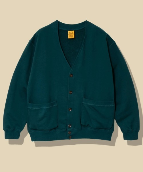 【セール】空紡糸裏毛リラックスカーデ（カーディガン/ボレロ）｜go slow caravan（ゴースローキャラバン）