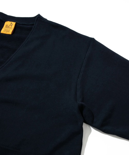 【セール】空紡糸裏毛リラックスカーデ（カーディガン/ボレロ）｜go slow caravan（ゴースローキャラバン）