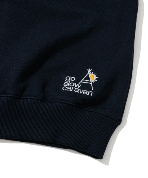 【セール】空紡糸裏毛リラックスカーデ（カーディガン/ボレロ）｜go slow caravan（ゴースローキャラバン）