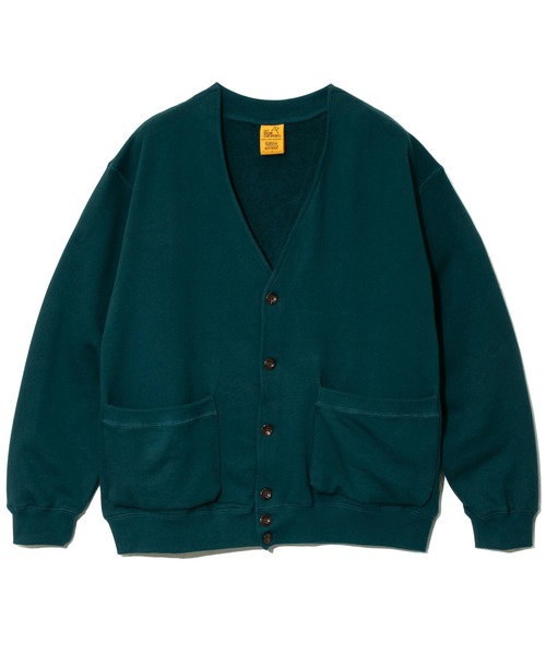 【セール】空紡糸裏毛リラックスカーデ（カーディガン/ボレロ）｜go slow caravan（ゴースローキャラバン）