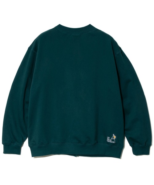 【セール】空紡糸裏毛リラックスカーデ（カーディガン/ボレロ）｜go slow caravan（ゴースローキャラバン）