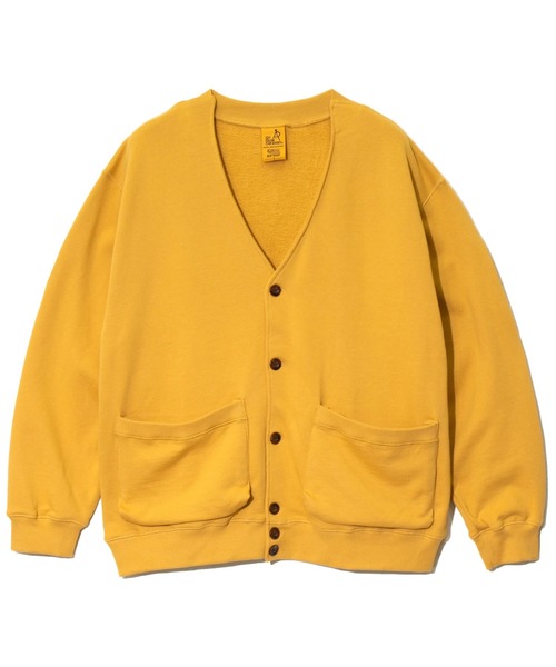【セール】空紡糸裏毛リラックスカーデ（カーディガン/ボレロ）｜go slow caravan（ゴースローキャラバン）