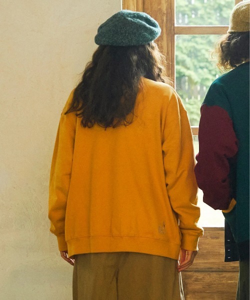 【セール】空紡糸裏毛リラックスカーデ（カーディガン/ボレロ）｜go slow caravan（ゴースローキャラバン）