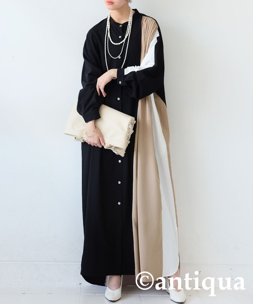 Rady ♡ トリコロールワンピース Rady - Rady スタンドカラーワンピース ワンピース トリコロール